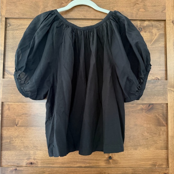 Doen Black Button-Up Blouse - Picture 3 of 3